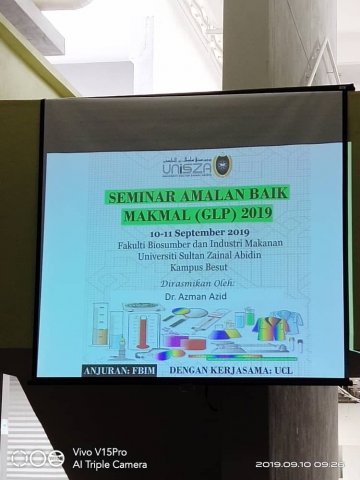 Seminar Amalan Baik Makmal (GLP) 2019